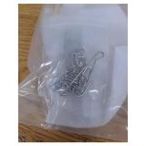 Toilet Handle Replacement Kit Universal - Front-Mount Toilet Handle Tank Flush Lever with Stainless Steel Flapper Chain, Compatible with Gerber, American, Standard, Kohler, TOTO