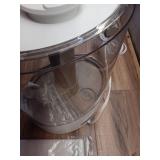 1 Gal. Ultrasonic Humidifier 360 Degree Turning Dual Nozzle Cool Mist for Medium Room in White - Retail: $50