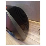 Vornado VH240+ 1500-Watt Black Indoor Electric Fan Space Heater Charcoal gray - Retail: $60