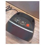 Vornado VH240+ 1500-Watt Black Indoor Electric Fan Space Heater Charcoal gray - Retail: $60