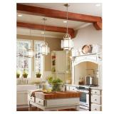 Progress Lighting P3701 Bay Court 1 Light 12  Wide Pendant - Nickel - Retail: $183