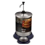 Waring Commercial 1 gal Countertop Syrup Dispenser Pump Stainless Steel (See Details)