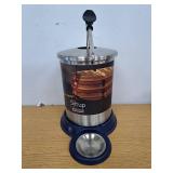 Waring Commercial 1 gal Countertop Syrup Dispenser Pump Stainless Steel (See Details)