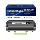 KingKJ B5460 B5465 High Yield Toner Cartridge 1-Pack Replacement for Dell 2TTWC 331-9797 331-9756 331-9755 03YNJ 332-0131 Toner Compatible for Dell B5460dn B5465dnf Laser Printer Ink All-in-One Copier