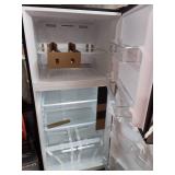 18.1 cu. ft. Top Freezer Refrigerator in Fingerprint Resistant Stainless Steel Look, Garage Ready (Cosmetic Damage) - Retail: $529