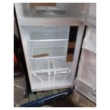 18.1 cu. ft. Top Freezer Refrigerator in Fingerprint Resistant Stainless Steel Look, Garage Ready (Cosmetic Damage) - Retail: $529