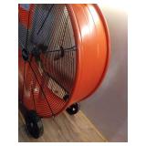Commercial Electric 30 In. Heavy Duty 2-speed Direct Drive Drum Fan (Cosmetic Damage) - Retail: $344