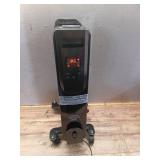 1500-Watt Black Indoor Electric Oil-Filled Radiator Convection Radiant Space Heater with Remote Control for Living Space - Retail: $100