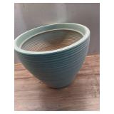 Ashton Large Sage Green Textured Resin Planter (19 in. L x 19 in. W x 15 in. H)