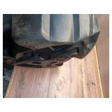 Pack of 2 ,20 gal. Black Heavy Duty Outdoor Trash Can with Domed Lid (See Details)