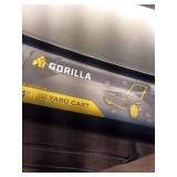 4 cu. ft. Poly Utility Garden Cart, 300 lbs. Capacity, 12 in. No-Flat Tires, Extra-Wide Foldable Handle - Retail: $99