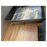 4 cu. ft. Poly Utility Garden Cart, 300 lbs. Capacity, 12 in. No-Flat Tires, Extra-Wide Foldable Handle - Retail: $99