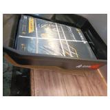 4 cu. ft. Poly Utility Garden Cart, 300 lbs. Capacity, 12 in. No-Flat Tires, Extra-Wide Foldable Handle - Retail: $99