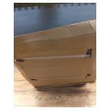 4 cu. ft. Poly Utility Garden Cart, 300 lbs. Capacity, 12 in. No-Flat Tires, Extra-Wide Foldable Handle - Retail: $99