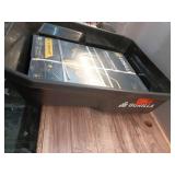 4 cu. ft. Poly Utility Garden Cart, 300 lbs. Capacity, 12 in. No-Flat Tires, Extra-Wide Foldable Handle - Retail: $99