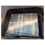 4 cu. ft. Poly Utility Garden Cart, 300 lbs. Capacity, 12 in. No-Flat Tires, Extra-Wide Foldable Handle - Retail: $99