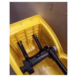 Rubbermaid Commercial Products 7.75-Gallons Down-Press Mop Wringer Bucket - Retail: $70