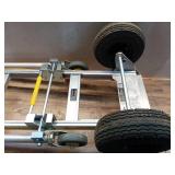 1,000 lbs. Capacity Convertible All Aluminum Hand Truck with Multi-Grip Power Handle, Wide Load Toe Plate Technology - Retail: $249
