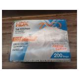 13 Gallon Reinforced Top Drawstring Fresh Scented Tall Kitchen Trash Bags with 20% PCR (200-Count)