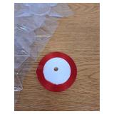 Vercraft 60 Pcs 2026 Christmas Snowflake Ornament Frame with Red Ribbon, Acrylic Blank Clear Photo Ornaments Bulk, Hanging Photo Ornaments for Christmas Tree Decoration (Snowflake Style)