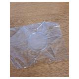 Vercraft 60 Pcs 2026 Christmas Snowflake Ornament Frame with Red Ribbon, Acrylic Blank Clear Photo Ornaments Bulk, Hanging Photo Ornaments for Christmas Tree Decoration (Snowflake Style)