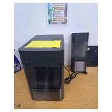 GE Profile Opal 2.0 with 0.75 Gallon Tank, Chewable Crunchable Countertop Nugget Ice Maker, Scoop included, 38 lbs in 24 hours, Pellet Ice Machine with WiFi & Smart Connected, Black Stainless Steel (M