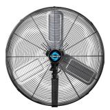 Tornado 24" Metal Drum Fan - High Velocity, 7700 CFM, 3-Speed, Heavy Duty for Industrial & Commercial Use, 1/3 HP Motor, 8 FT Cord, ETL Listed (See Details)- Retail: $139