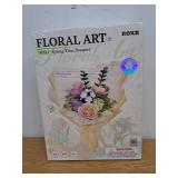 ROKR 3D Puzzles for Adults,Bouquet Flower Building Set,DIY Flower Kit,Ideal Gift for Home Decor
