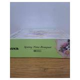 ROKR 3D Puzzles for Adults,Bouquet Flower Building Set,DIY Flower Kit,Ideal Gift for Home Decor