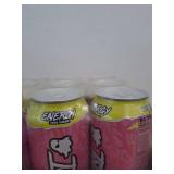 GHOST Zero Sugar Energy Drink  Sour Pink Lemonade 6 oz Can 12 Pk (BEST BY JAN 2027)