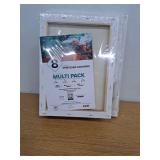GenCrafts Assorted Stretched Canvas (8 Pack)  Rectangular for Acrylic  Oil  Other Wet or Dry Medium - Artist Grade