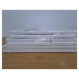 GenCrafts Assorted Stretched Canvas (8 Pack)  Rectangular for Acrylic  Oil  Other Wet or Dry Medium - Artist Grade