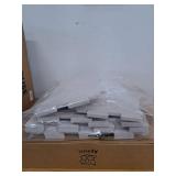 Apasiri Cat House Scratch-Resistant: Indoor Warm Enclosed Felt Bed Cave with Hanging Ball Toy, No-Tool Assembly Hideaway for Anxious Cats & Kittens, 13.4x13.4x9.85 Inch Interior