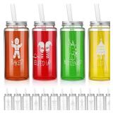 24 Pcs Christmas Cups Bulk 13.5 oz