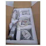 3-Pack Modern Crystal LED Pendant Lights