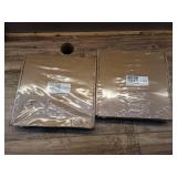 Pack of 2 ,LEOPO 12-Pack 8 inch Floating Shelf Brackets, Hidden Shelf Bracket for Wood, Concealed Blind Shelving Support,Invisible Coated Brackets for DIY