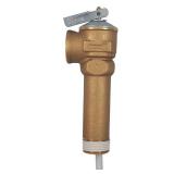 3/4 in. Bronze NCLX-A Temperature and Pressure Relief Valve with 3-1/2 in. Shank MNPT Inlet x FNPT Outlet