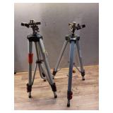 Pack of 2 ,Metal Pulsating Sprinkler with Tripod - Retail: $100