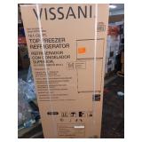 18.1 cu. ft. Top Freezer Refrigerator in Fingerprint Resistant Stainless Steel Look, Garage Ready - Retail: $529