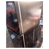 10.1 cu. ft. Top Freezer Refrigerator in Black, Garage Ready (Cosmetic Damage) - Retail: $479