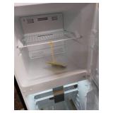 10.1 cu. ft. Top Freezer Refrigerator in Black, Garage Ready (Cosmetic Damage) - Retail: $479