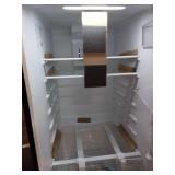 10.1 cu. ft. Top Freezer Refrigerator in Black, Garage Ready (Cosmetic Damage) - Retail: $479