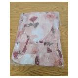 Womens Floral Midi Dress, Size-Large