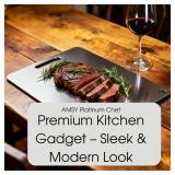 Titanium Cutting Board for Kitchen Durable 13"x9" Metal Chopping Mat