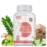 GLP-1 Natural Cleanse Support Formula - 15 Day Gut Cleanse for Women & Men