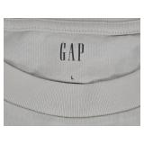 GAP Original T-Shirt Off-White Unisex: Size Large