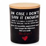 10 Oz Vanilla Lavender Candle- Thank You gift