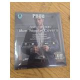 5 Count of pbuu Running Nipple Covers for Men No Show Protection Men, 60 PCS Nipple Tape Guards for Runners, Anti Chafing Marathon Use, Multi-Size Packs, All-Day Comfort, Confident Coverage