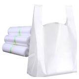 8 Gallon Plastic Bags with Handles Plastic Shopping Bags Thick Tie Supermarket Bag Trash 30L Strong Grocery Garbage Rubbish Wastebasket Waste Bags 23.62" X15.74" (200)