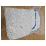 3 COUNT OF Multi-Use Plastic Covers 450 Pack - Disposable Shower Caps & Bowls Covers